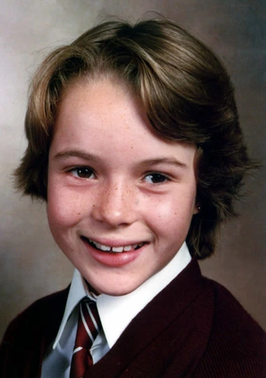 Amanda Holden looked like a boy in childhood