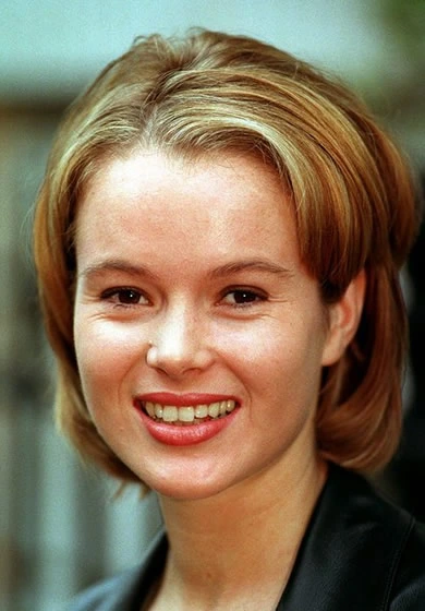 Amanda Holden with her trademark smile