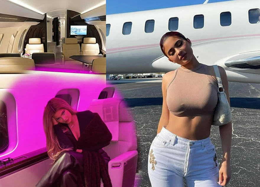 Kylie Jenner's private jet details