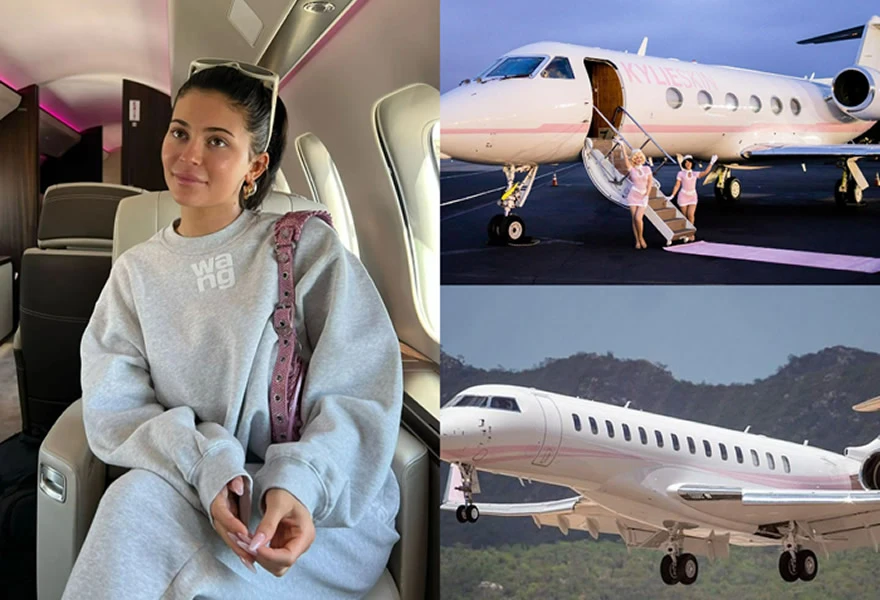 Kylie Jenner has 2 private jets